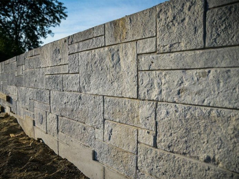 Hormigón Impreso Vertical en Cataluña, España